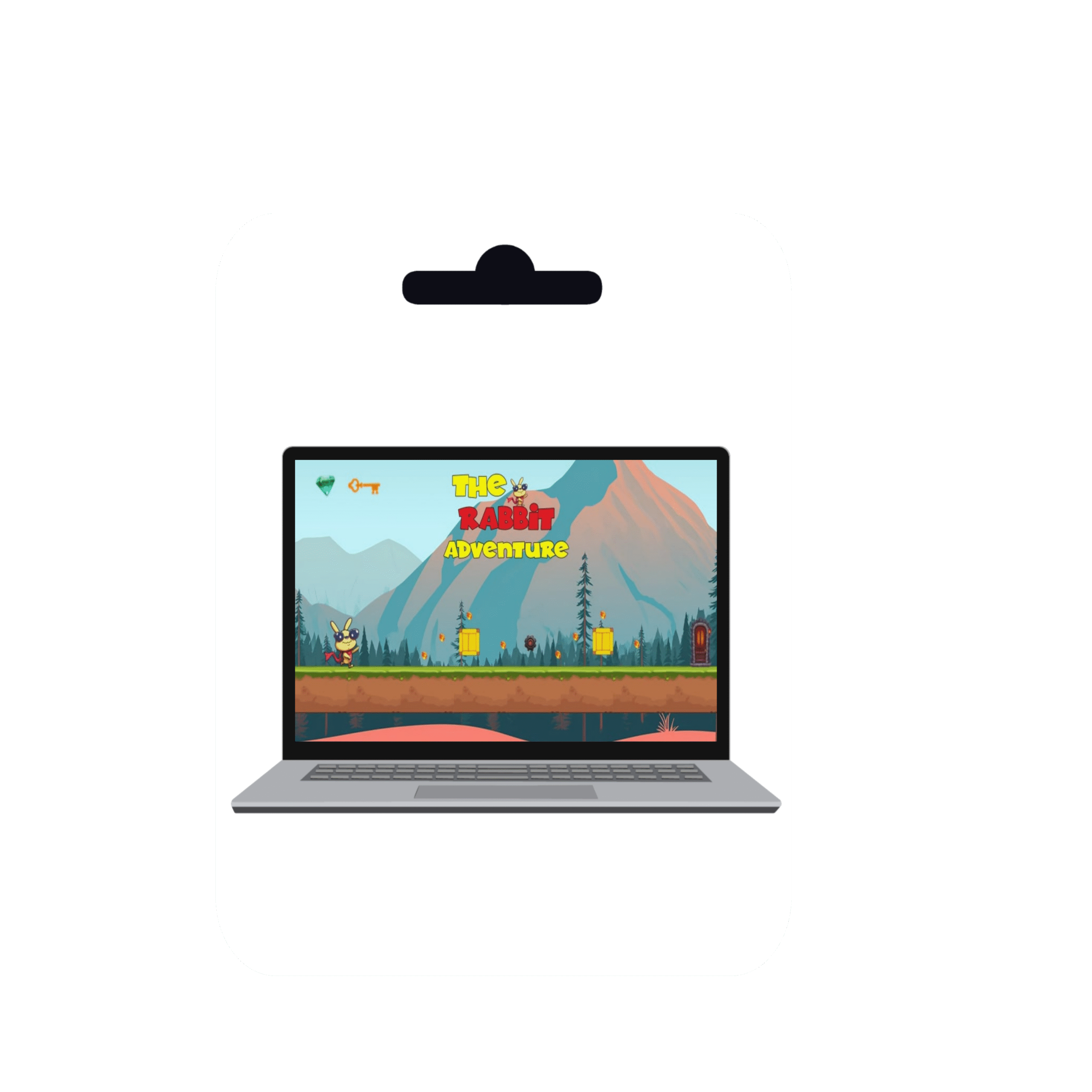1742987650182 The Rabbit Adventure -HTML5 Game Construct 3 - Image 1