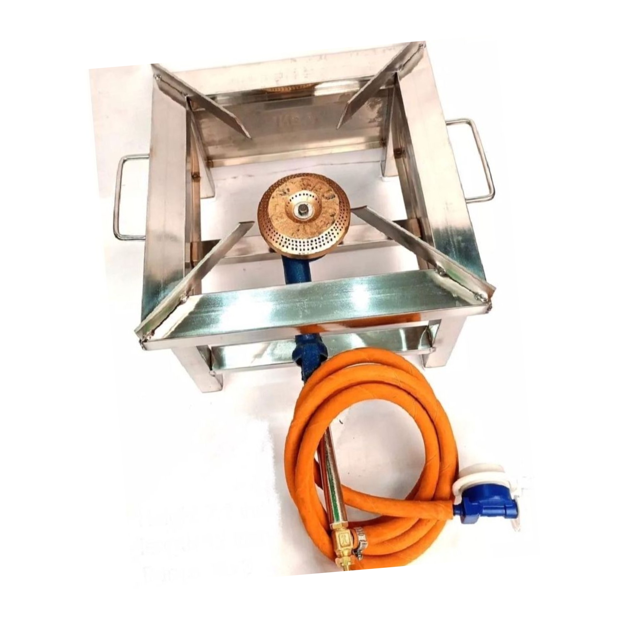 pixelcut-export-1767105268222 Stainless Steel High Power Bhatti Gas Stove - Image 1